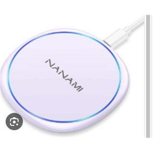 Nanami Fast Wireless Charger Model U6 with Qi Compatibility