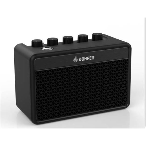 Donner DA-10 Mini Guitar Amplifier Combo, 5-Watt, Dual Channel