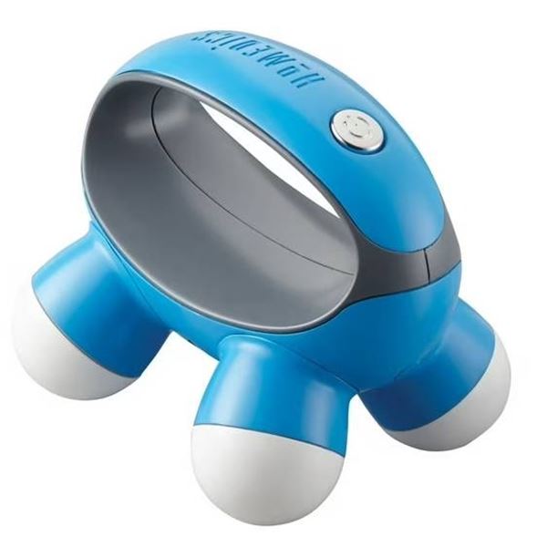 Homedics Quatro Mini Massager with 4 Nodes in Blue