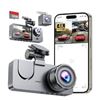 Image 1 : Dash Cam with 4K UHD, 3 Cameras, Night Vision, and G-Sensor Technology