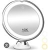 Image 1 : Ultra Flexible LED Illuminated Mirror With 10X Magnification
