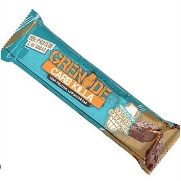 Grenade Protein Bars Salted Caramel Flavor, 14 Bars, 60g Each