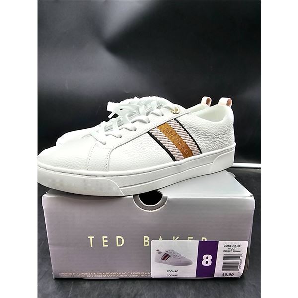 Ted Baker Womenâ€™s Lace-Up Sneakers, Size 8, Cognac Multi