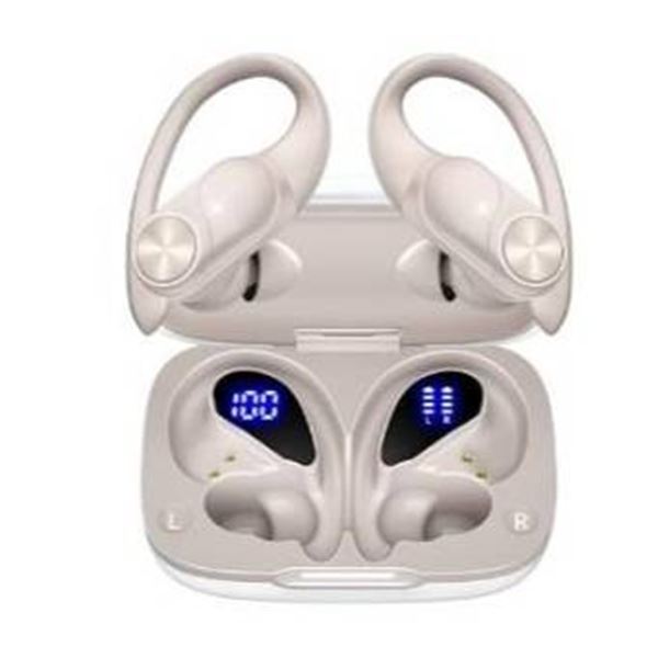 T60 Wireless Earbuds with Earhook and 80-Hour Playtime