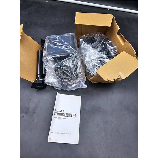 Solar String Lights with User Manual