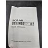 Image 2 : Solar String Lights with User Manual