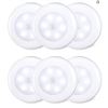 Image 1 : Star-Spangled 6-Pack Motion Sensor LED Lights, 60 Lumen