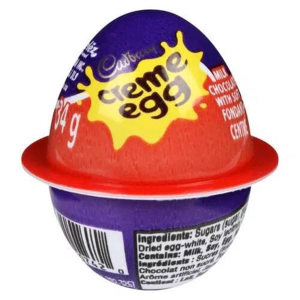 Cadbury Creme Egg Milk Chocolate with Fondant Centre 48 x 34g