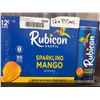 Image 2 : Rubicon Exotic Sparkling Mango Beverage 12-Pack, 355ml Cans