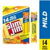 Image 1 : Slim Jim 14 Mild Doux Snack-Size Sticks – 6 Packs of 112 g Each