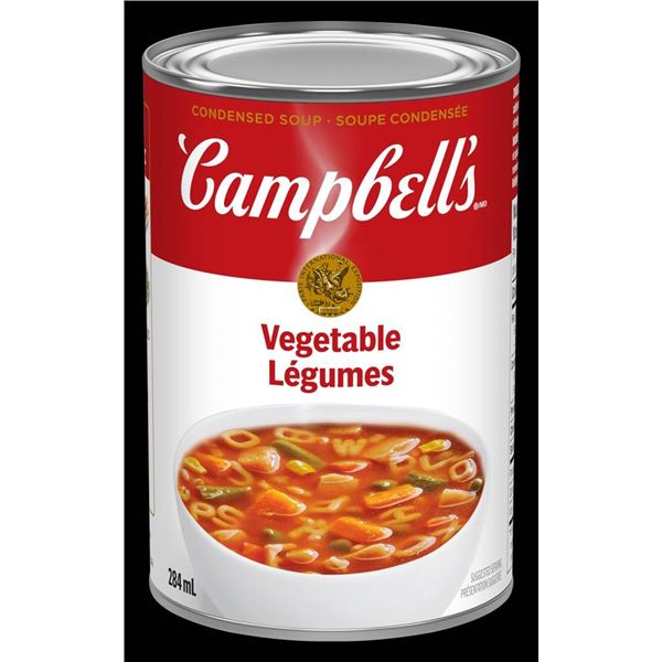 Campbell’s Vegetable Soup 12-Pack, 284 mL Cans