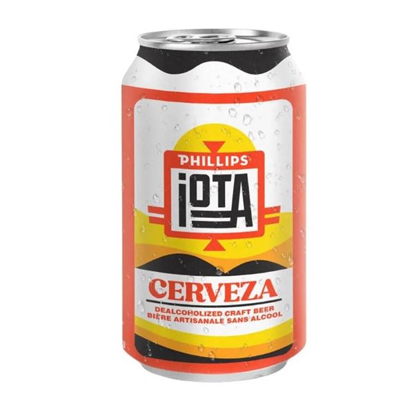 Phillips Iota Cerveza Dealcoholized Craft Beer 4x355ml Cans