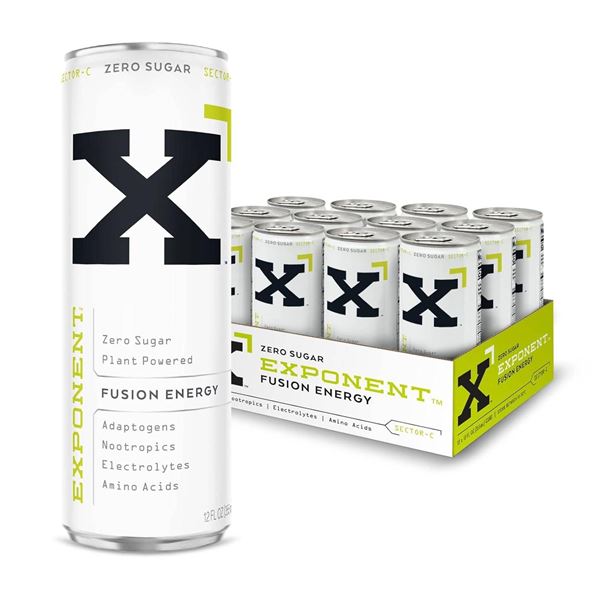 Exponent X Sector-C Fusion Energy Drink 12x355mL Cans