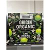 Image 3 : Origin Organic Lime Sparkling Water 6 x 355 mL Cans