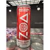 Image 2 : ZOA Energy Drink Strawberry Watermelon Zero Sugar Pack of 12 (355ml Each)