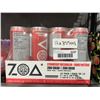 Image 3 : ZOA Energy Drink Strawberry Watermelon Zero Sugar Pack of 12 (355ml Each)