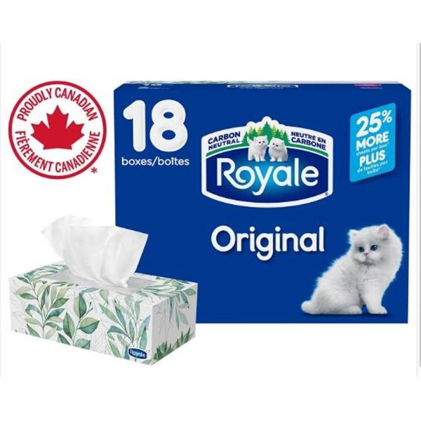 Royale Carbon Neutral 2-Ply Bathroom Tissue Club Pack – 18 Boxes @ 216 count