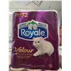 Image 2 : Royale 2 Ply Velour Carbon Neutral Bathroom Toilet Rolls 24 pack