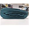 Image 2 : Teal Fabric Roll with Textured Pattern