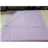 Image 1 : Purple and White Polka Dot Fabric Roll – Approx. Length and Width Indicated