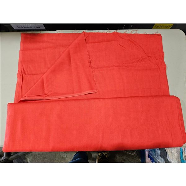 Red Fabric Roll