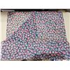 Image 1 : Floral Patterned Mesh Fabric Material Roll