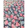 Image 2 : Floral Patterned Mesh Fabric Material Roll