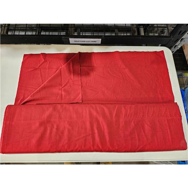 Red Fabric Roll