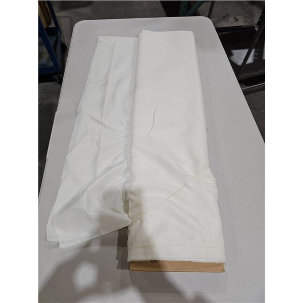 White Fabric Material Roll