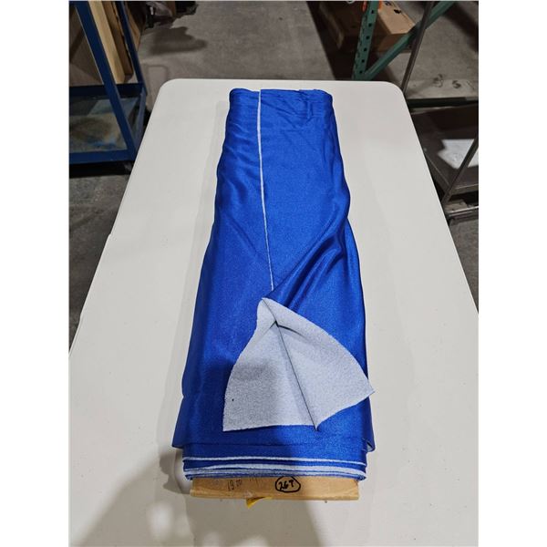 Bolt of Blue Fabric