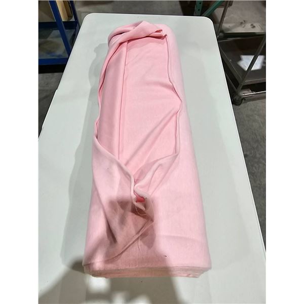 Bolt of Pink Fabric Material