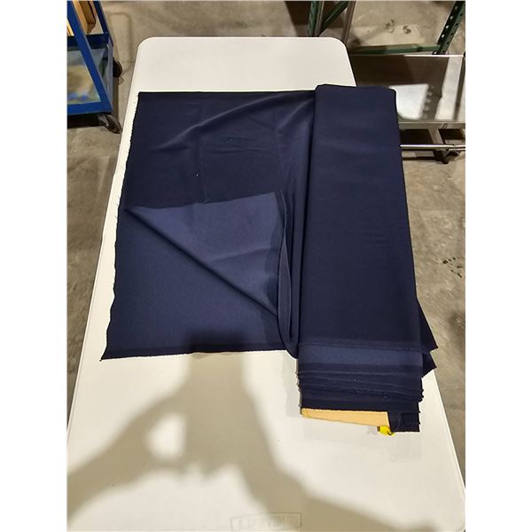 Dark Blue Fabric Roll