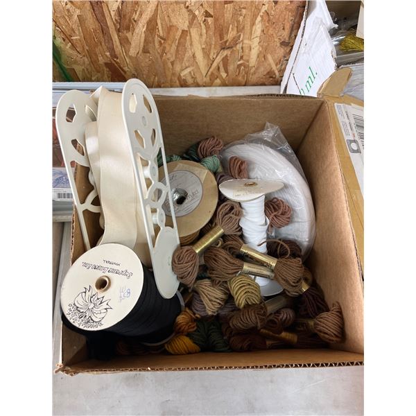 Thread, Trim, and Craft Supplies in Bulk Lot