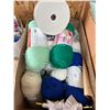 Image 1 : Yarn and Ribbon Lot for Crafting