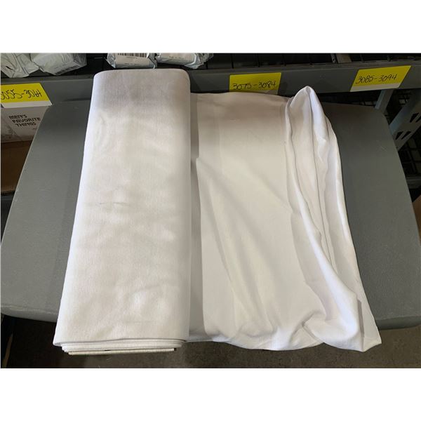 White Fabric Roll by Siltex