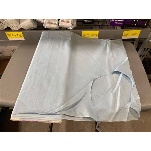 Roll of Blue Fabric