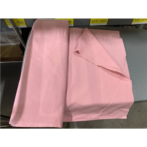 P&B Textiles Cotton Light Fabric Roll – Pink Color