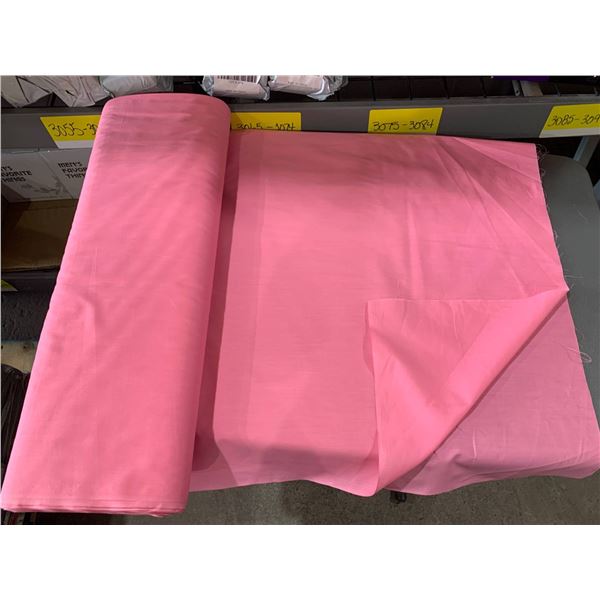 Pink Fabric Roll, Approximately Lightweight Material
