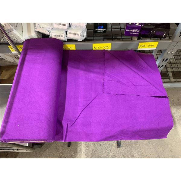 Purple Fabric Roll