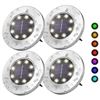 Image 1 : SL-600 Solar LED Garden Lights 8-Pack with Multi-Color Options