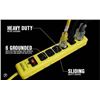Image 1 : Lot of 2 Yellow Jacket 15-Foot 6-Outlet Surge Protection Power Strips