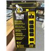 Image 3 : Lot of 2 Yellow Jacket 15-Foot 6-Outlet Surge Protection Power Strips