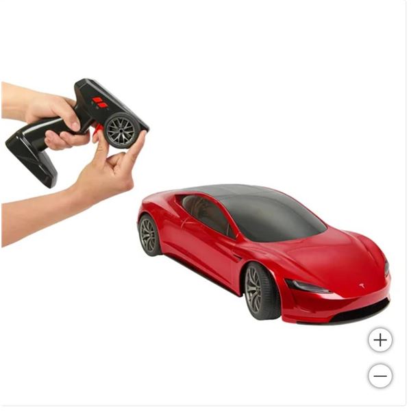 Hot Wheels RC Tesla Roadster  1:10 Scale Radio-Controlled Car