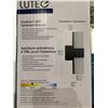 Image 3 : LUTEC Outdoor LED Cylinder Sconce with Two-Way Lighting, 3000K, 11W