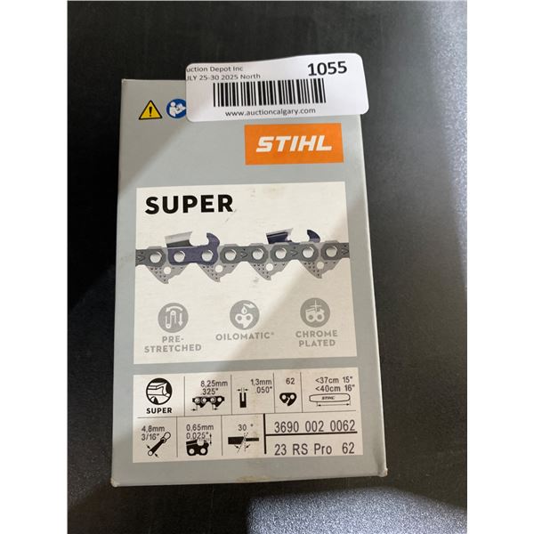 Stihl Super 23 RS Pro 62 Saw Chain, 3690 002 0062