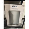 Image 2 : Kohler 47L 13-Gallon Stainless Steel Step Trash Can with Slow-Close Lid
