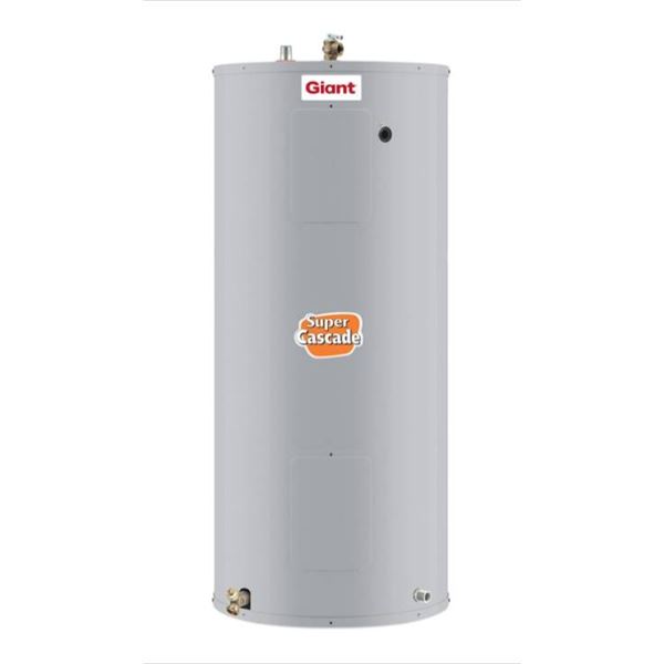 Giant 152E-3F8M Electric Water Heater, 50 US Gallons, 3000 Watts, 240 Volts