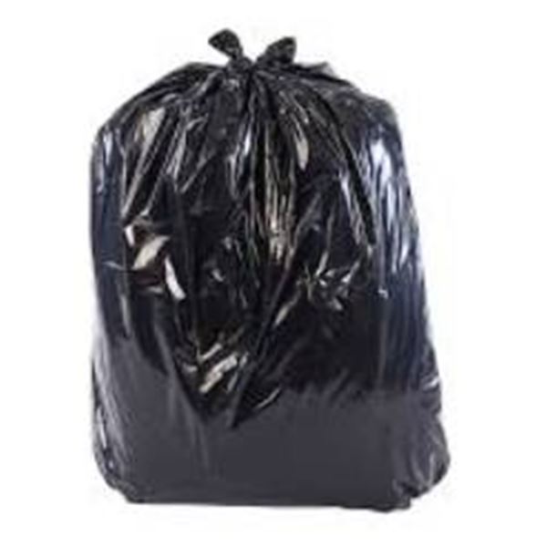 Polykar Serie E Garbage Bags 26×36 Inches, Regular Black, 250 Count