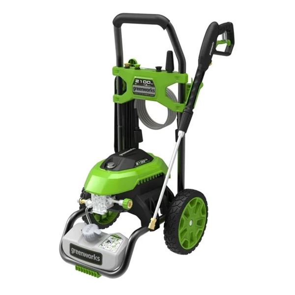 Greenworks 3000-PSI Electric Pressure Washer With Accessories