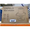 Image 2 : Orfeld AMJ-106E 300W Meat Crusher with 2L Glass Capacity and 4 Stainless Steel Blades